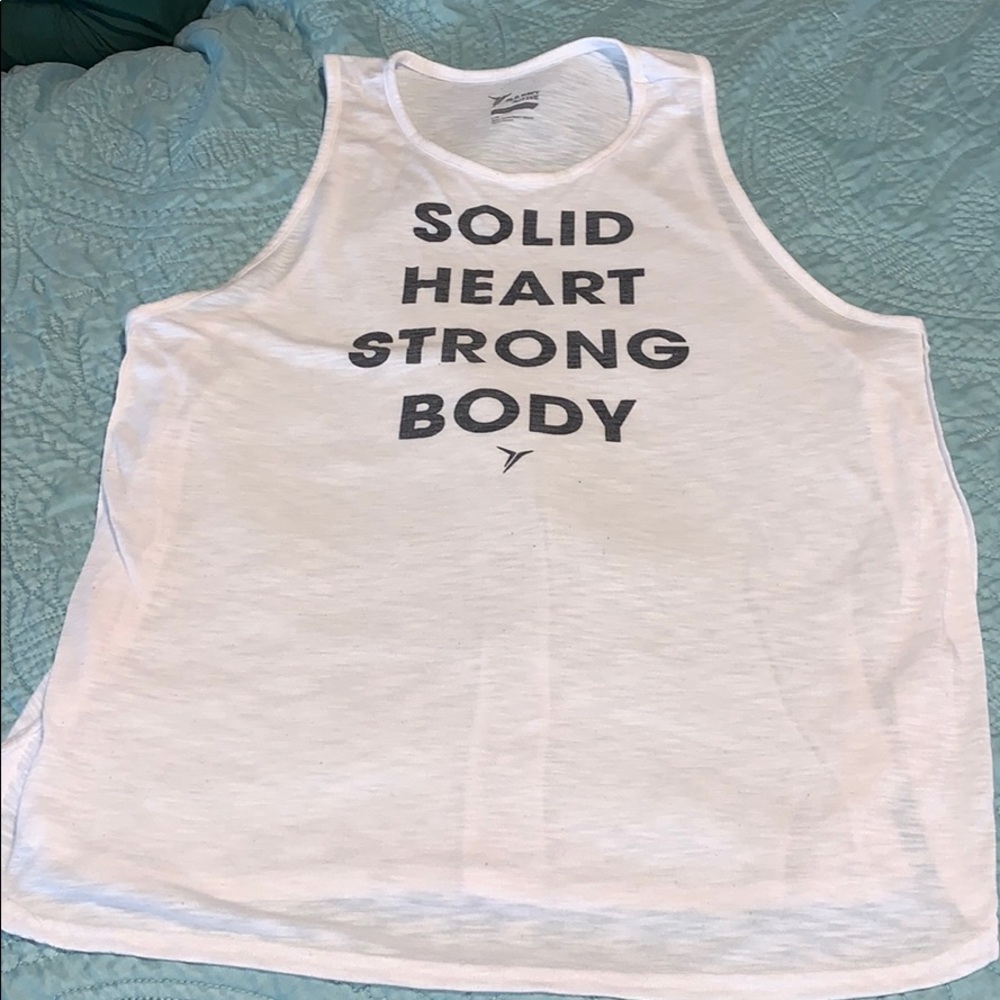 🌻“Solid Heart Strong Body” Active Tank🌻